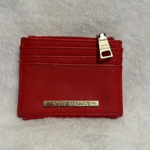 Red Steve Madden Wallet